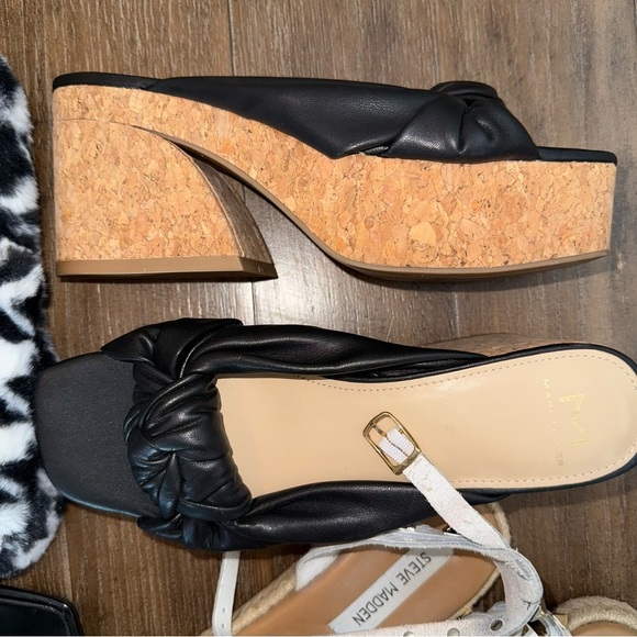 Women’s sz 8 Sandal and Heel Bundle Jeffrey Campbell Steve Madden Marc fisher - Picture 4 of 5